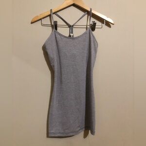 ♦️ Lululemon | Power Y Silver Tank Top